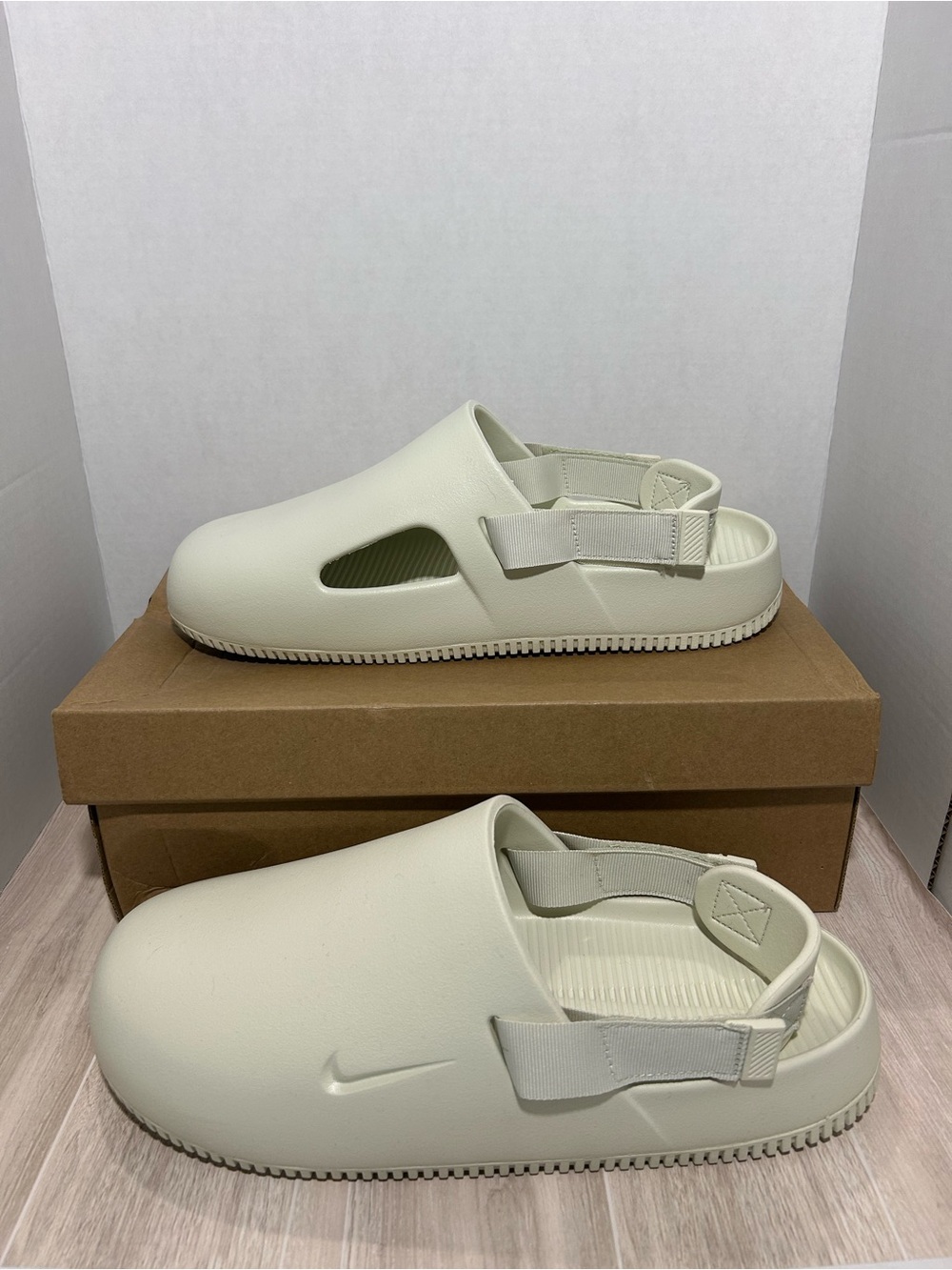 Nike | Men’s Calm Mule Slip On with Velcro Strap Size 13